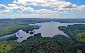 Le lac du Portage, au Québec