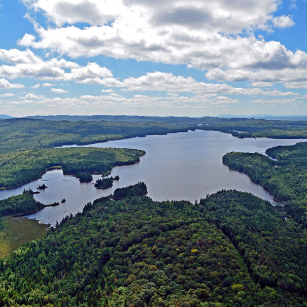 Le lac du Portage, au Québec